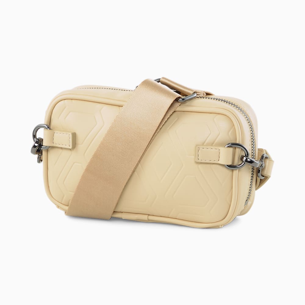 Puma LUXE SPORT Boxy Waist Bag - Light Sand-AOP