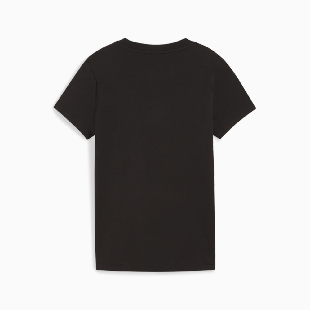 Puma CLASSICS Shiny Logo Tee - Black