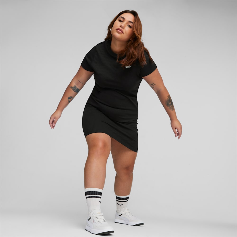 Puma Classics Ribbed Skirt - Black