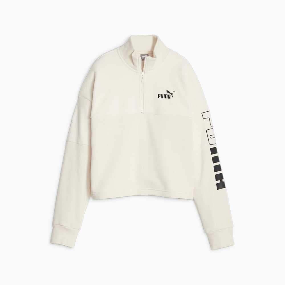 Puma POWER Colorblock Sweatshirt - Alpine Snow