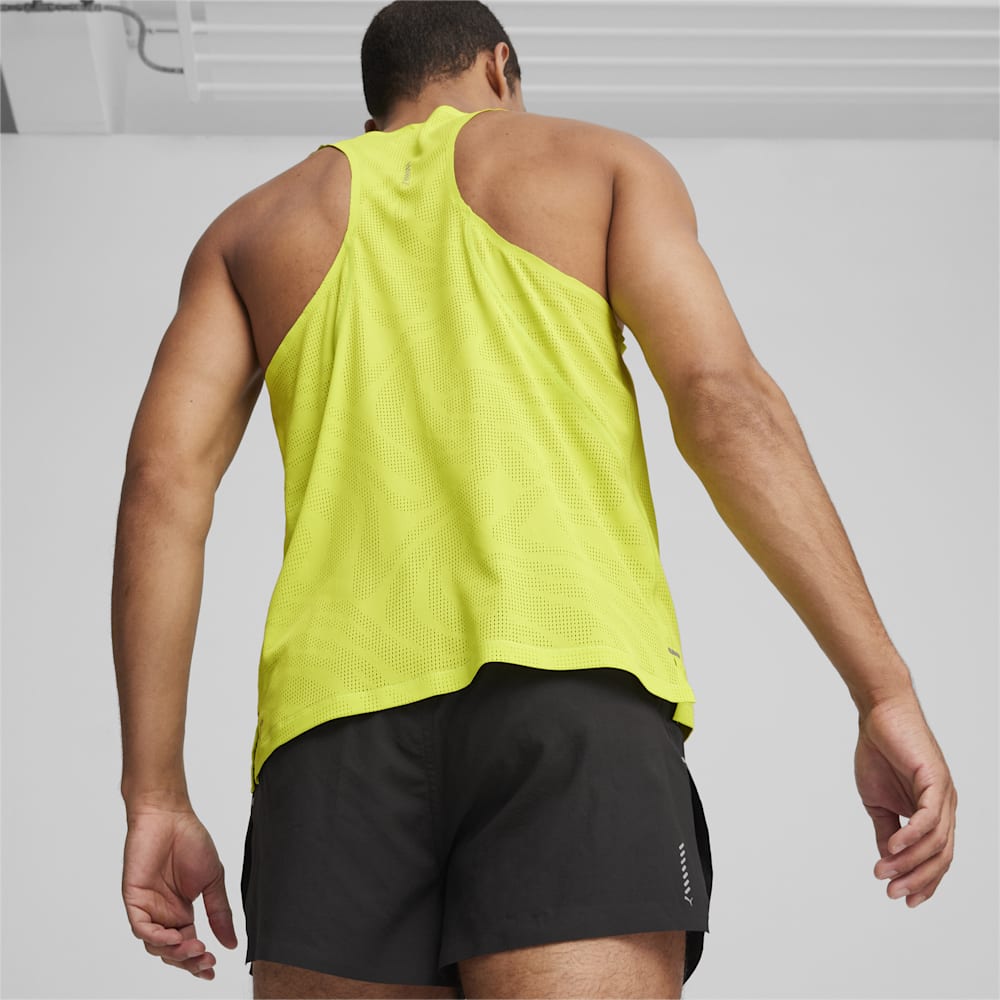 Puma RUN ULTRASPUN Running Singlet - Lime Pow