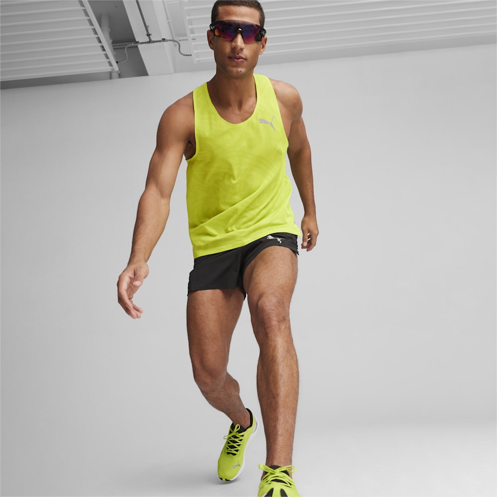 Puma RUN ULTRASPUN Running Singlet - Lime Pow