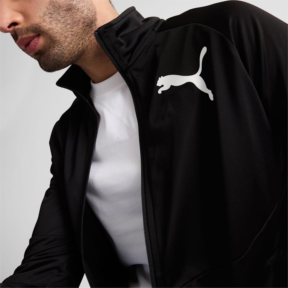 Puma Contrast 2.0 Track Jacket - Black-White