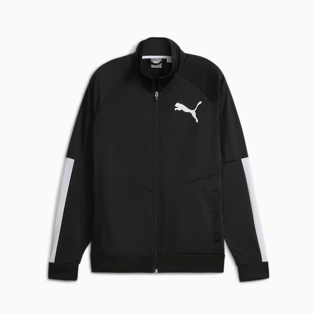 Puma Contrast 2.0 Track Jacket - Black-White