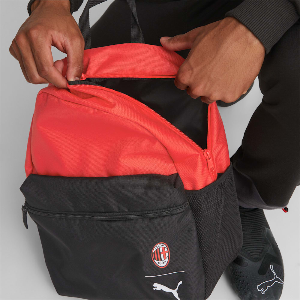 Puma A.C. Milan Fanwear Backpack - Black-For All Time Red