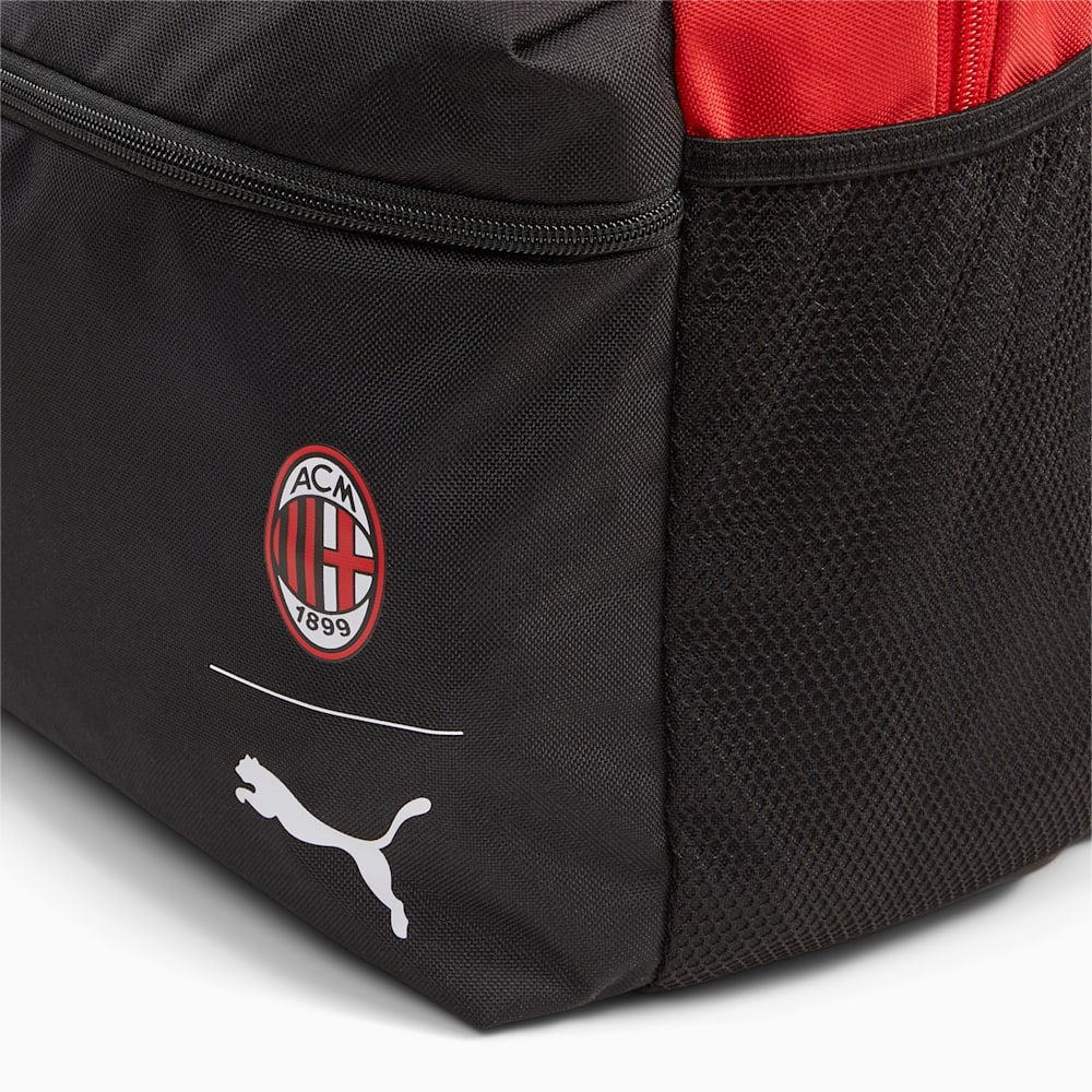 Puma A.C. Milan Fanwear Backpack - Black-For All Time Red