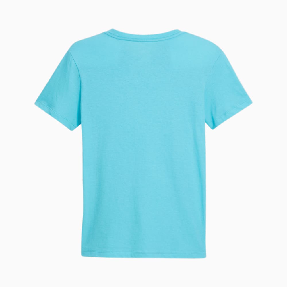 Puma Essentials Big Cat Logo Tee - Team Aqua