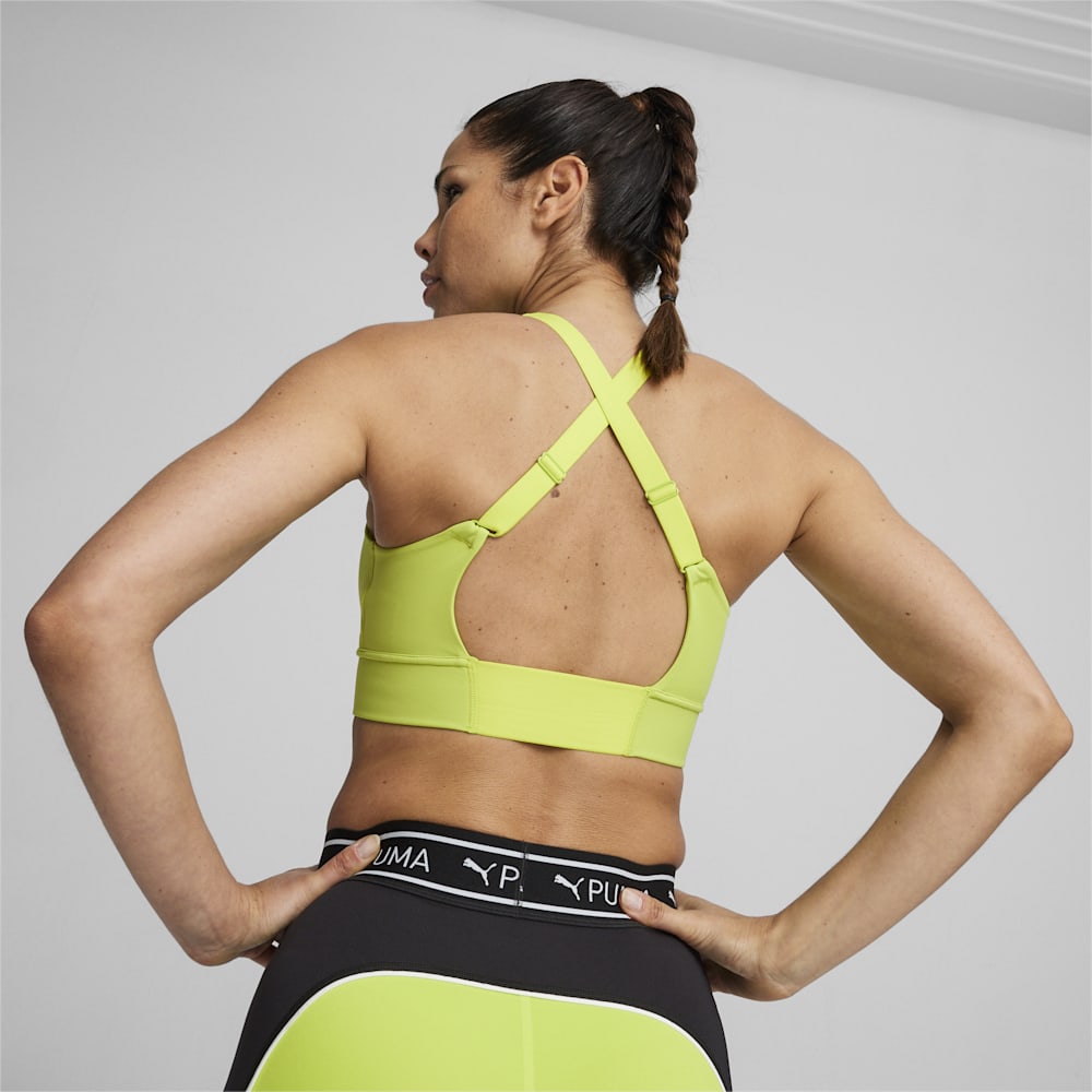 Puma PWR EVERSCULPT Training Bra - Lime Pow