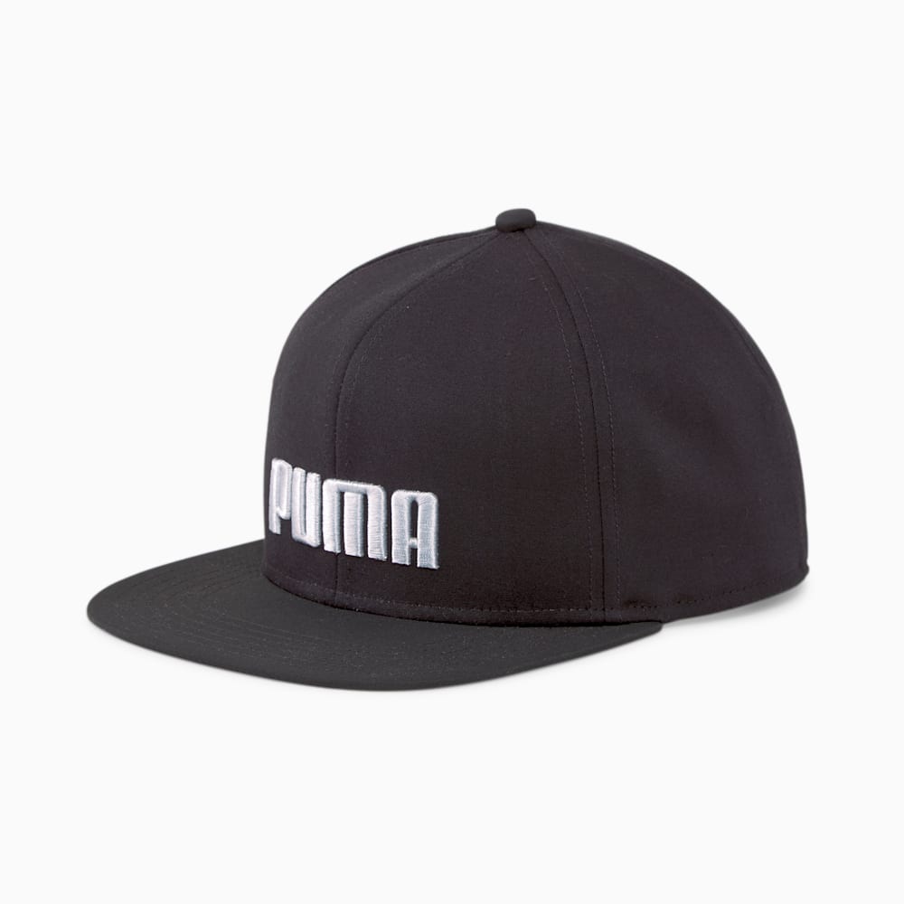 Puma Flat Brim Cap JR - Black-Gray Violet