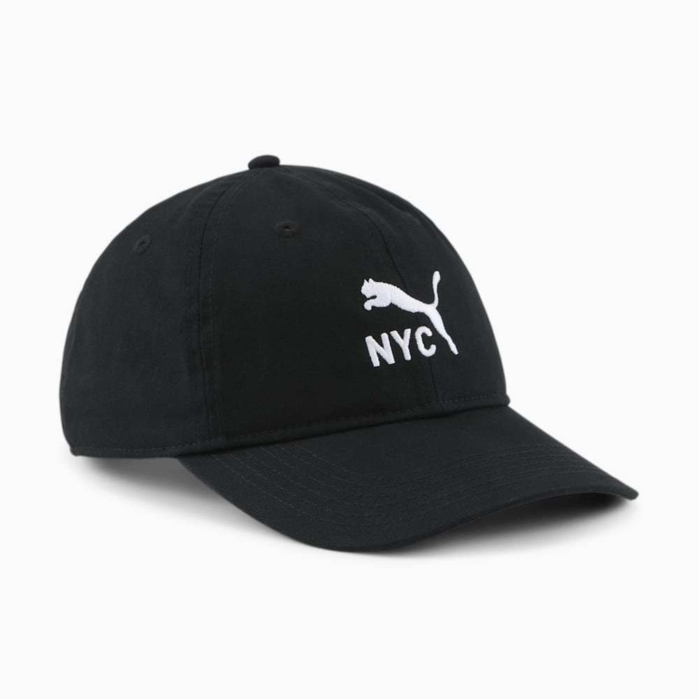 Puma NYC Core Cap - BLACK/WHITE