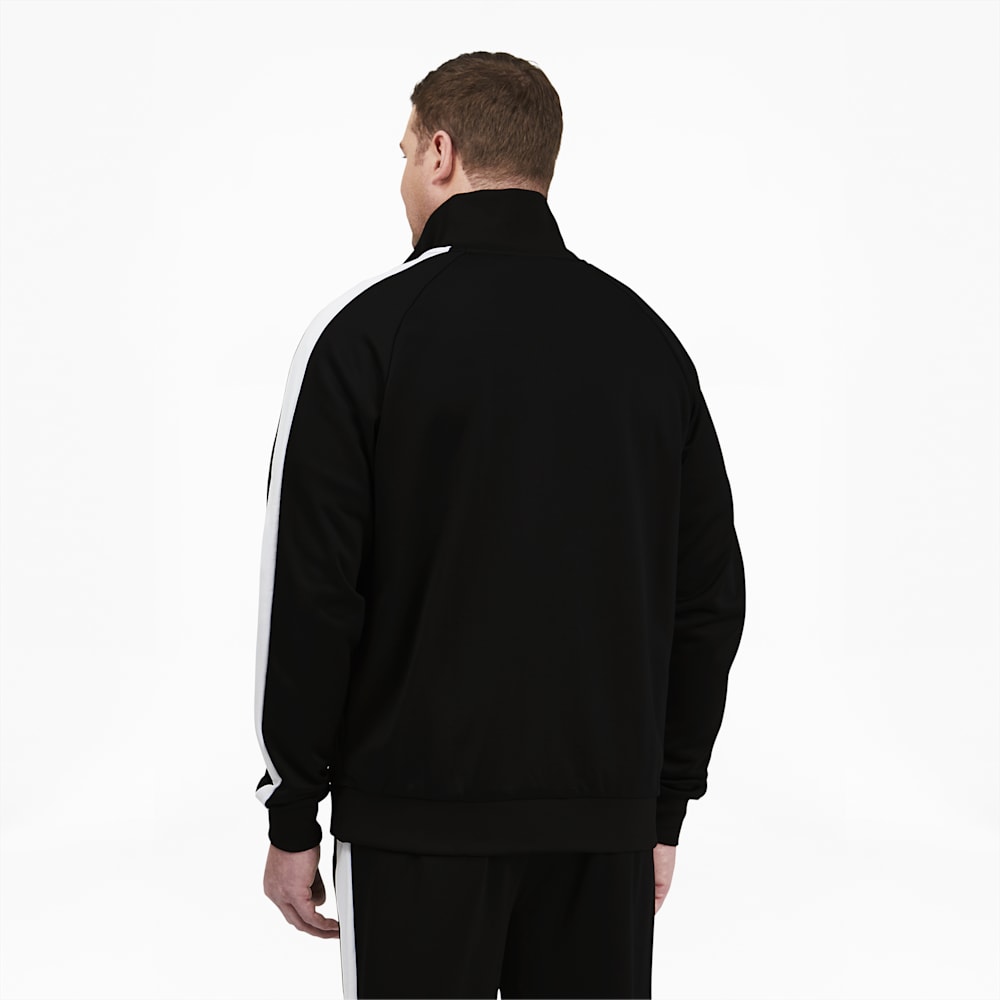 Puma Iconic T7 Track Jacket Big And Tall - Black-white