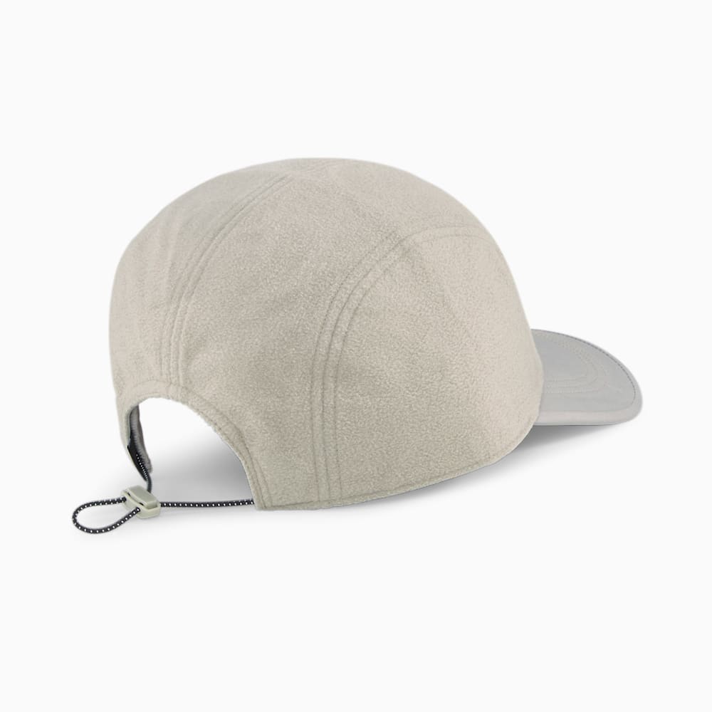 Puma Fleece Five-Panel Hat - Pebble Gray-Open Road