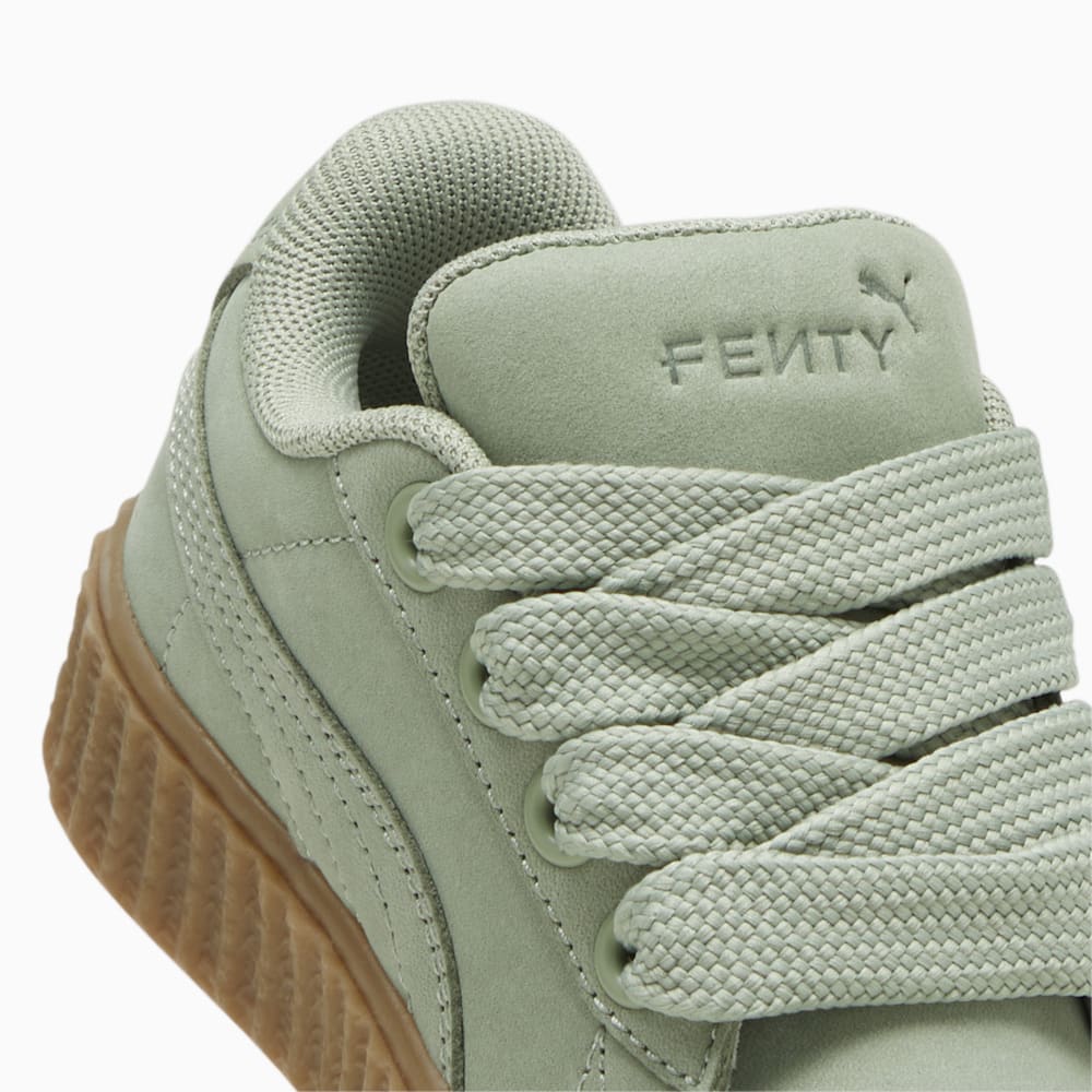 FENTY x PUMA Creeper Phatty Earth Tone Toddlers\' Sneakers - Green Fog-PUMA Gold-Gum