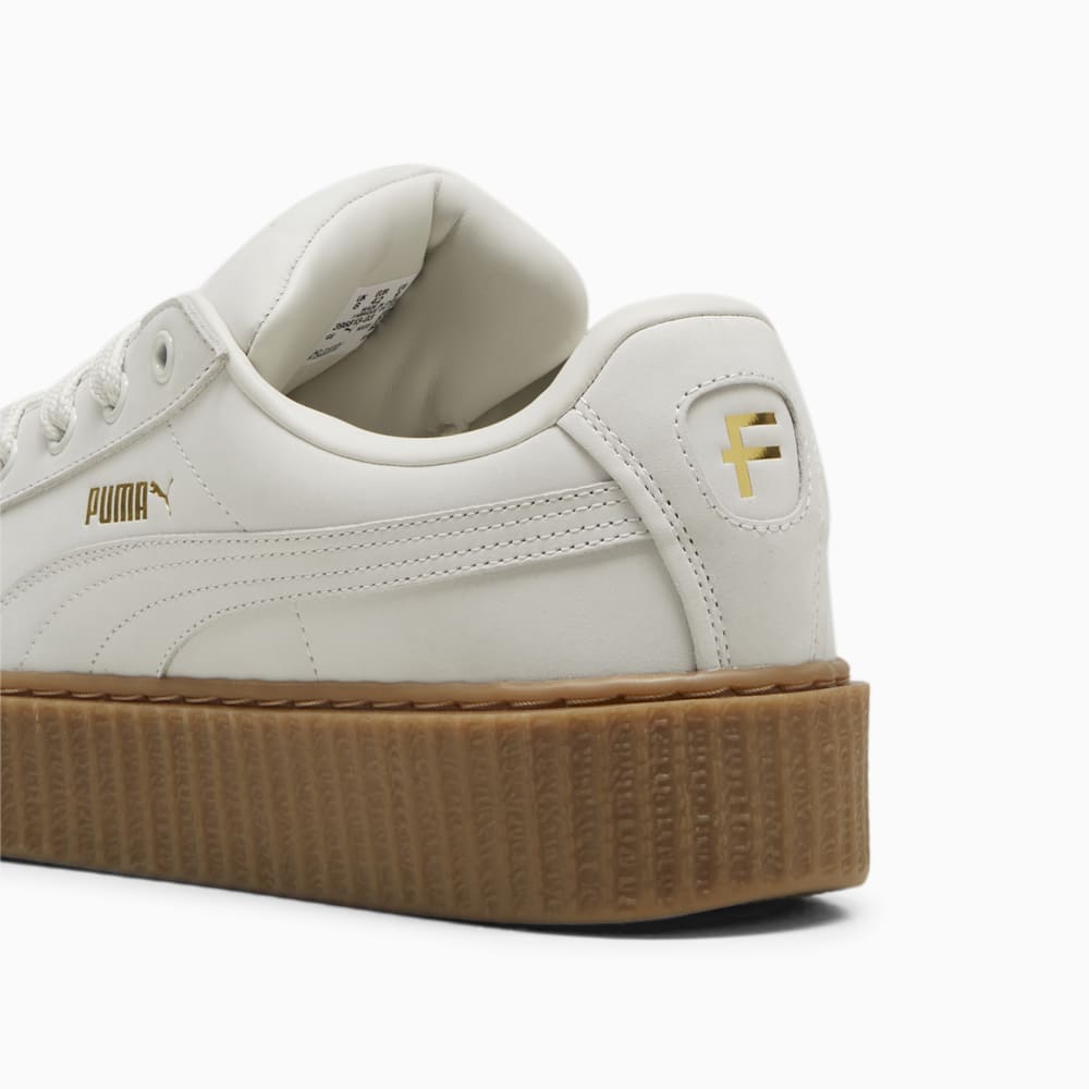 FENTY x PUMA Creeper Phatty Earth Tone Men\'s Sneakers - Warm White-PUMA Gold-Gum