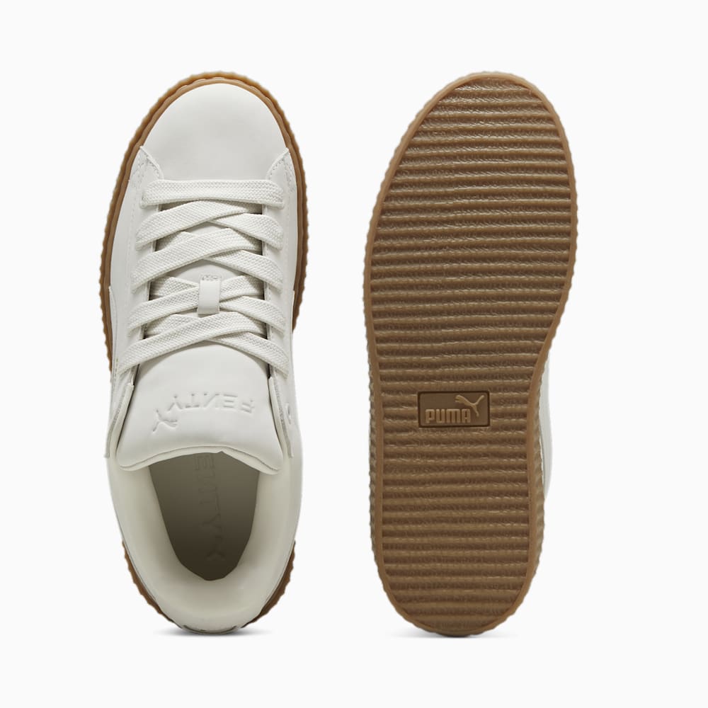 FENTY x PUMA Creeper Phatty Earth Tone Men\'s Sneakers - Warm White-PUMA Gold-Gum