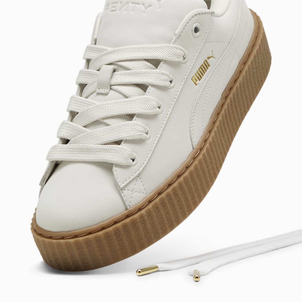 FENTY x PUMA Creeper Phatty Earth Tone Men\'s Sneakers - Warm White-PUMA Gold-Gum