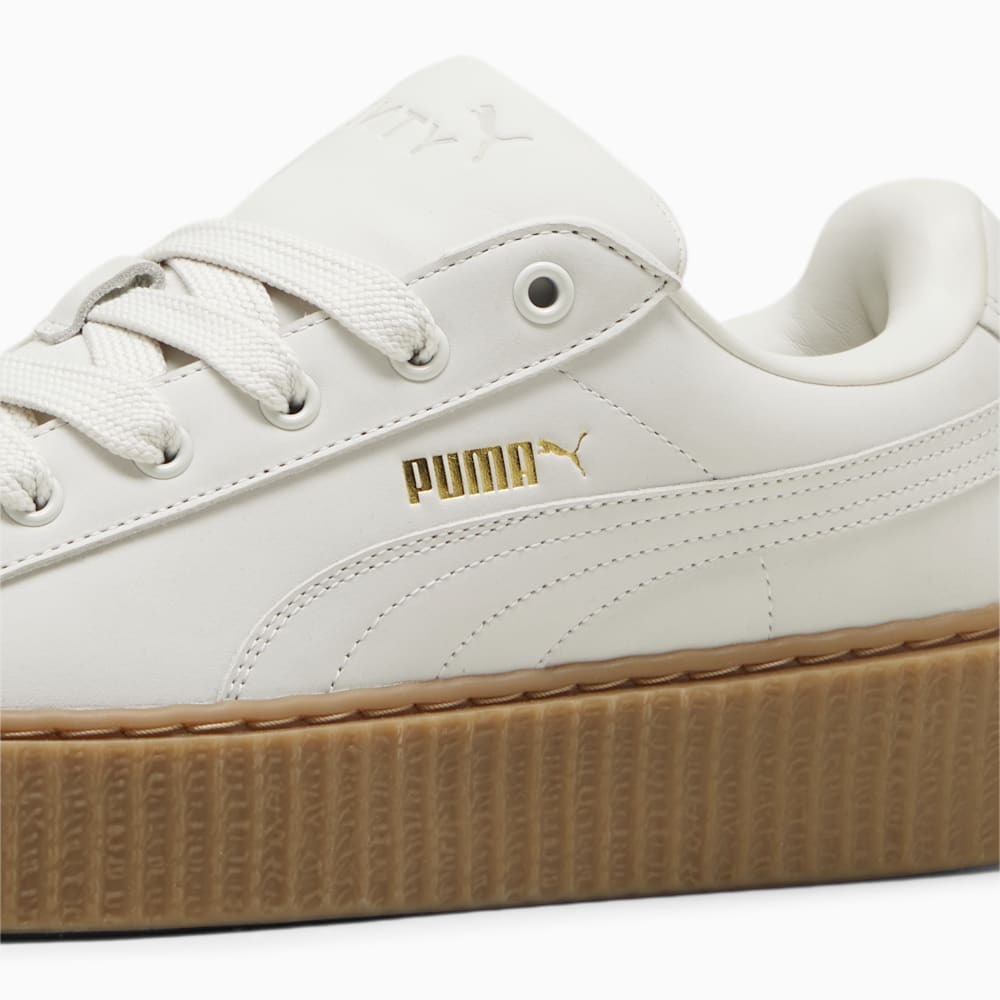 FENTY x PUMA Creeper Phatty Earth Tone Men\'s Sneakers - Warm White-PUMA Gold-Gum