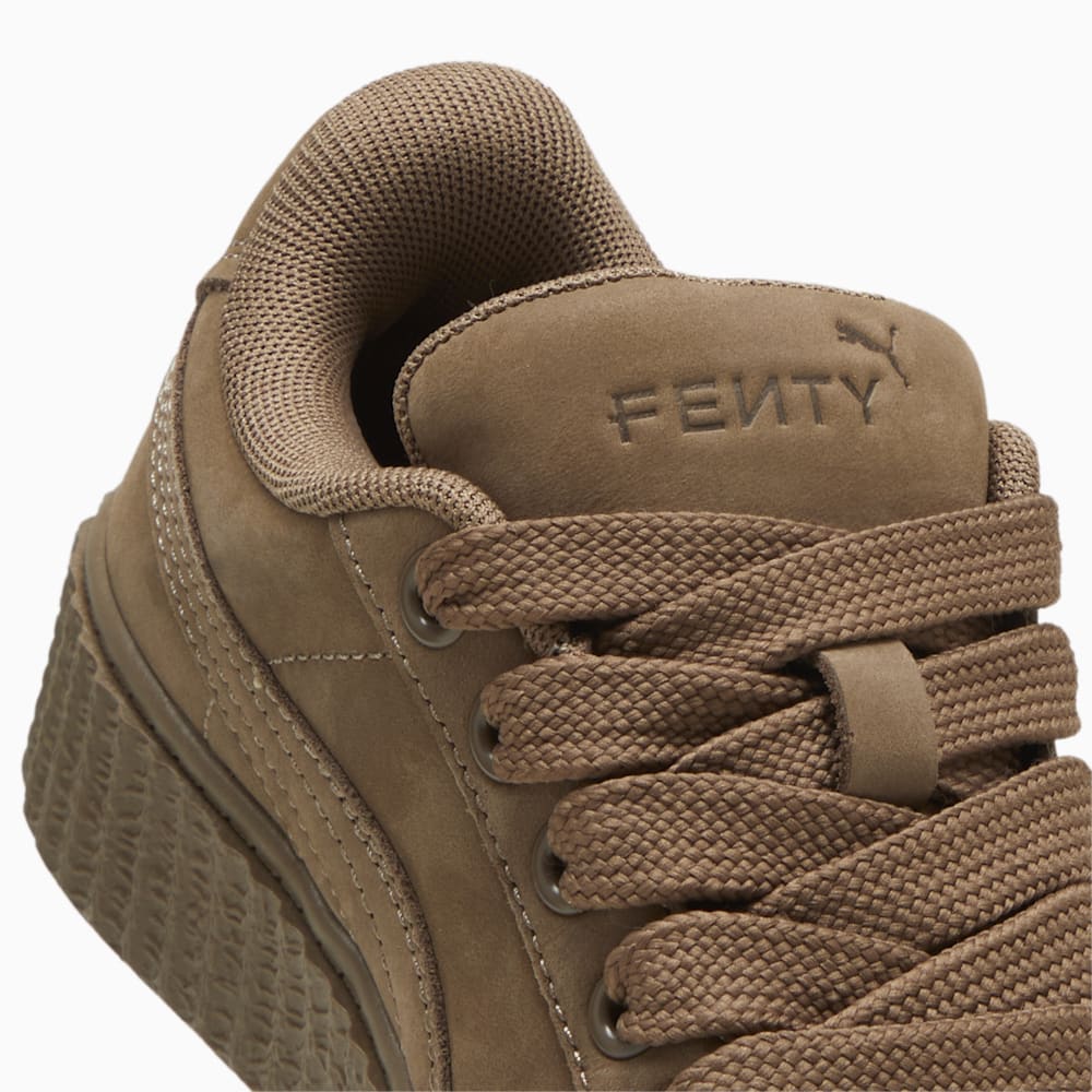 FENTY x PUMA Creeper Phatty Earth Tone Little Kids\' Sneakers - Totally Taupe-PUMA Gold-Warm White