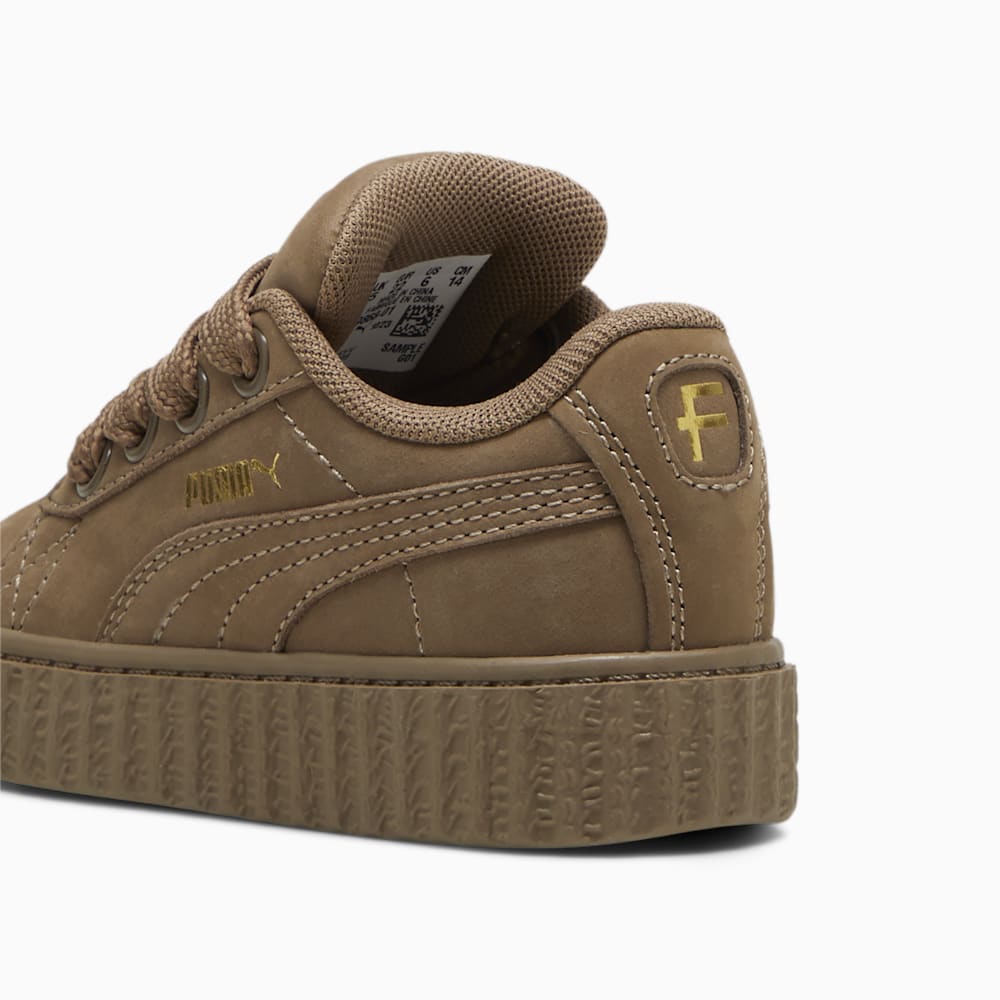 FENTY x PUMA Creeper Phatty Earth Tone Toddlers\' Sneakers - Totally Taupe-PUMA Gold-Warm White