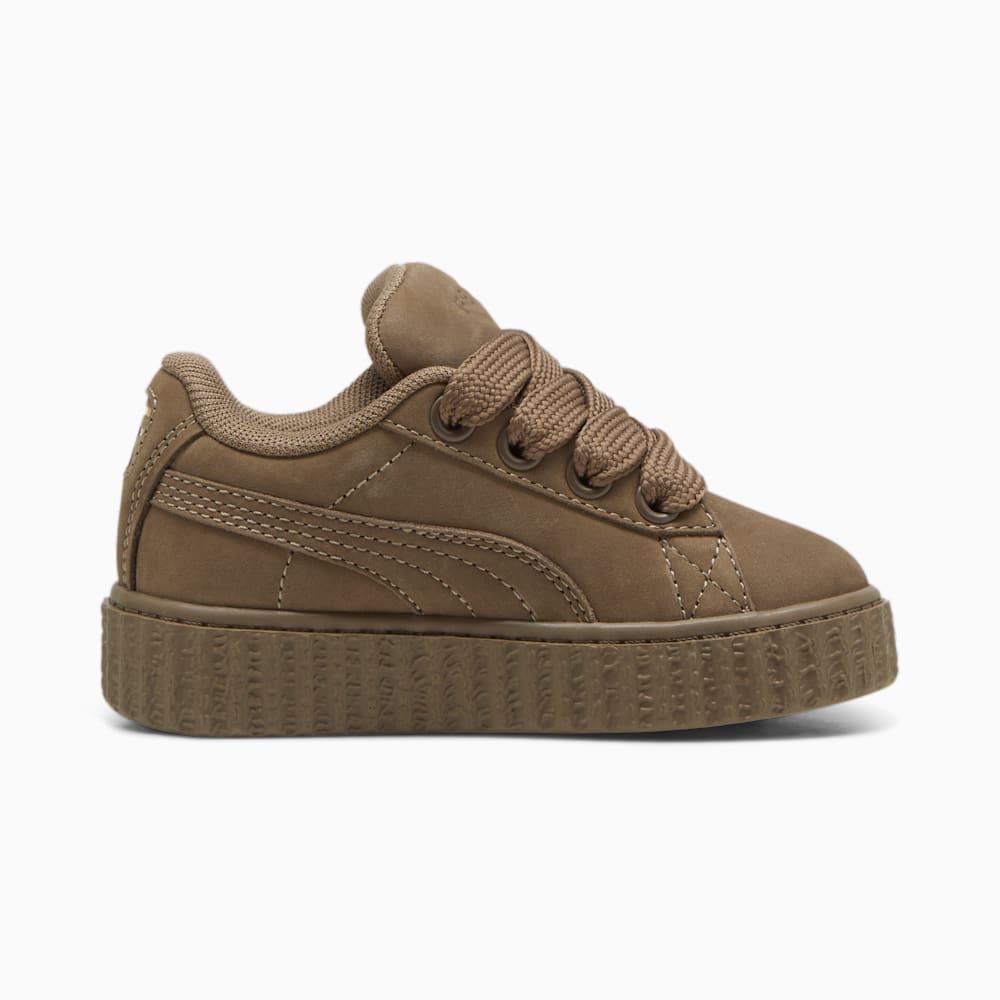 FENTY x PUMA Creeper Phatty Earth Tone Toddlers\' Sneakers - Totally Taupe-PUMA Gold-Warm White