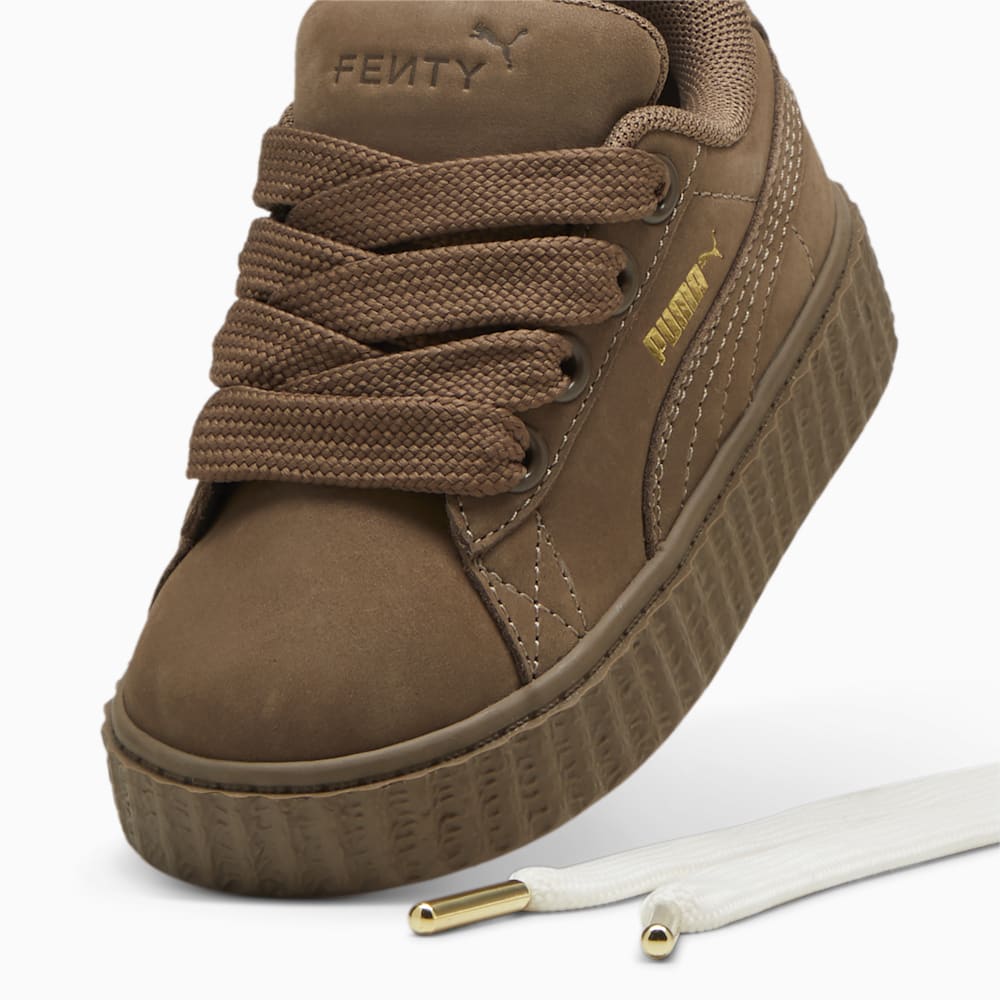 FENTY x PUMA Creeper Phatty Earth Tone Toddlers\' Sneakers - Totally Taupe-PUMA Gold-Warm White