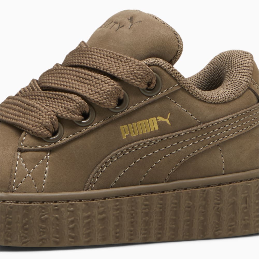 FENTY x PUMA Creeper Phatty Earth Tone Toddlers\' Sneakers - Totally Taupe-PUMA Gold-Warm White