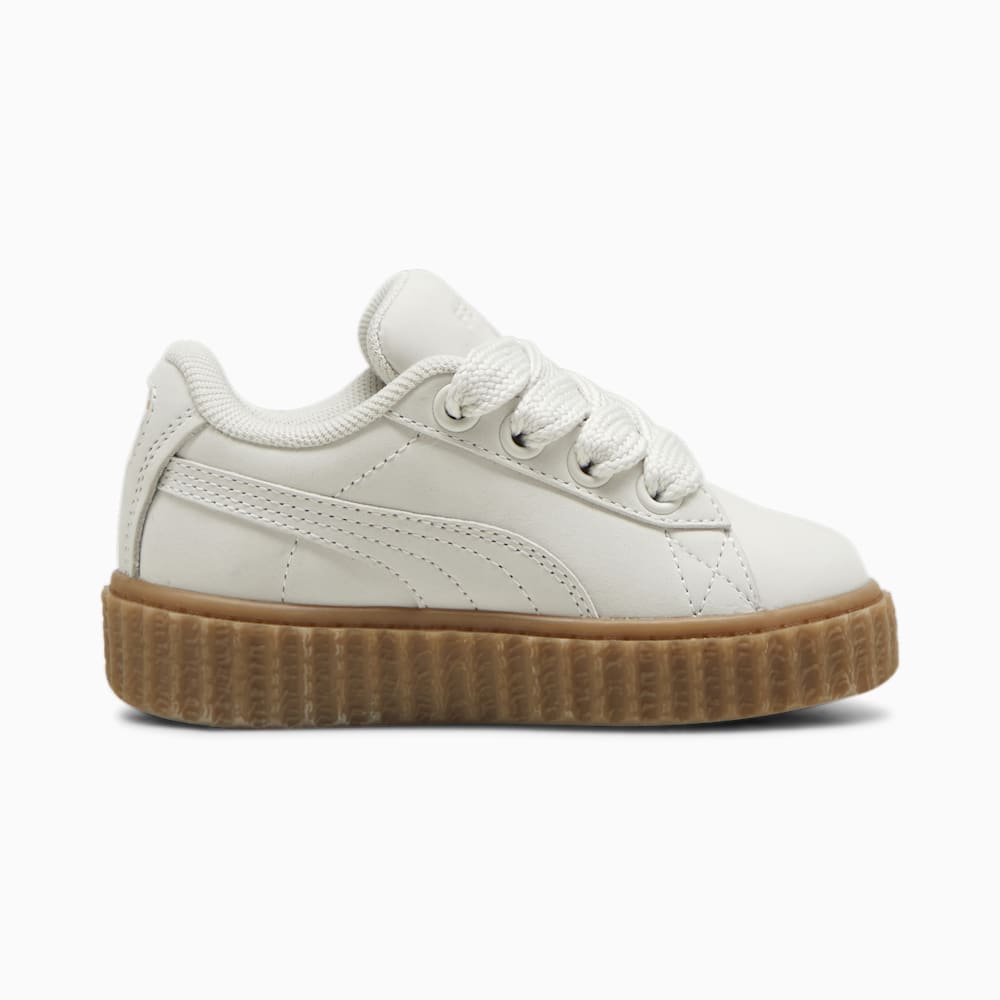 FENTY x PUMA Creeper Phatty Earth Tone Toddlers\' Sneakers - Warm White-PUMA Gold-Gum