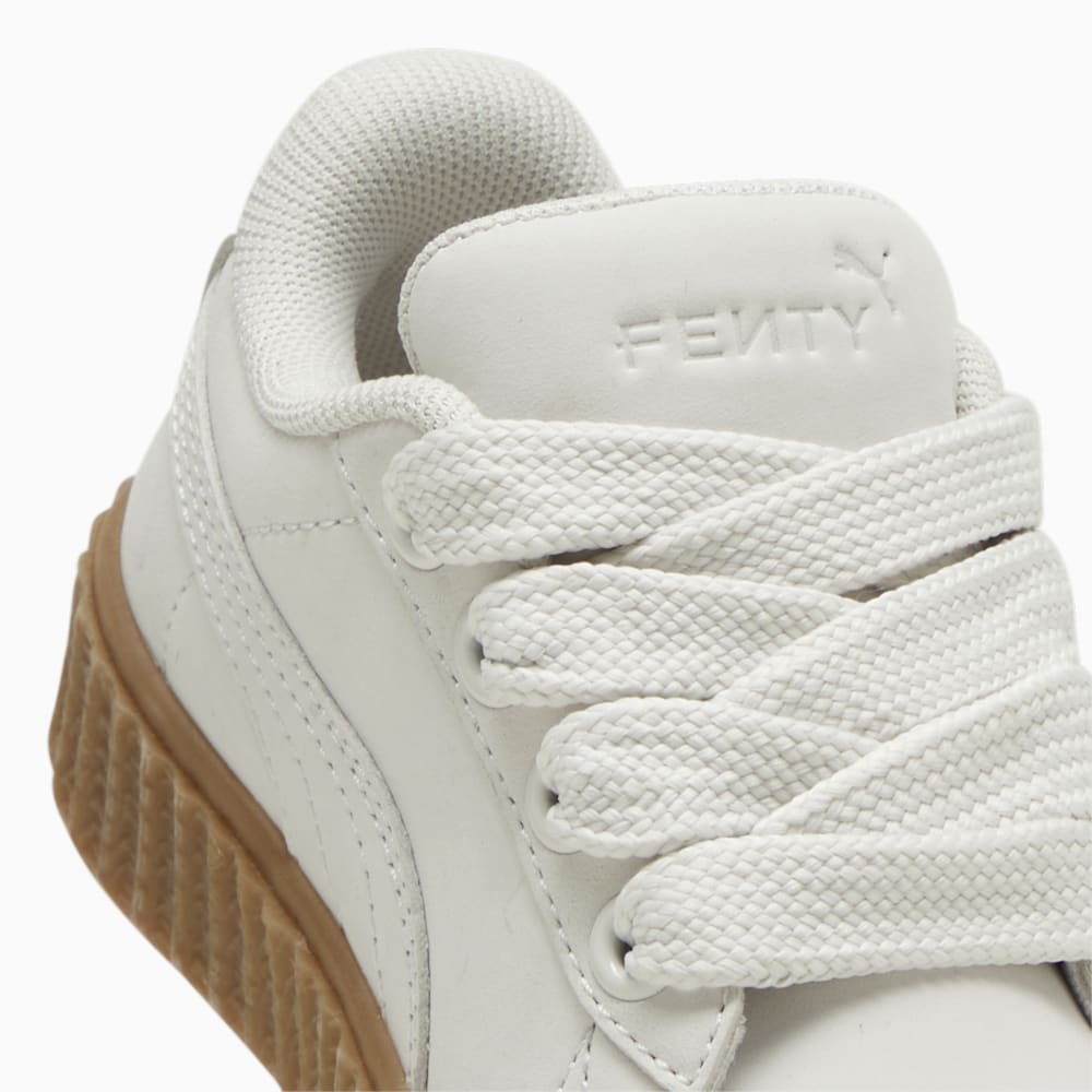 FENTY x PUMA Creeper Phatty Earth Tone Toddlers\' Sneakers - Warm White-PUMA Gold-Gum