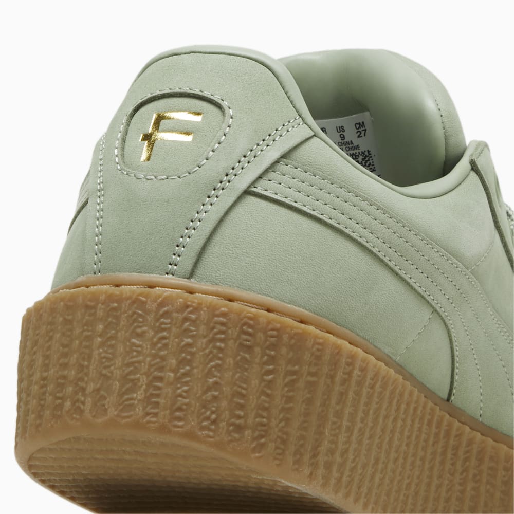 FENTY x PUMA Creeper Phatty Earth Tone Men\'s Sneakers - Green Fog-PUMA Gold-Gum