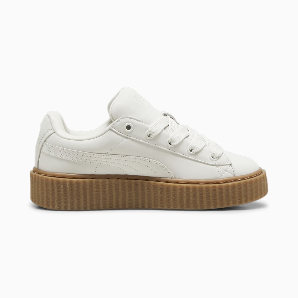 FENTY x PUMA Creeper Phatty Earth Tone Big Kids\' Sneakers - Warm White-PUMA Gold-Gum