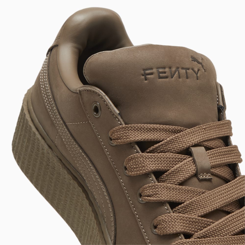 FENTY x PUMA Creeper Phatty Earth Tone Men\'s Sneakers - Totally Taupe-PUMA Gold-Warm White