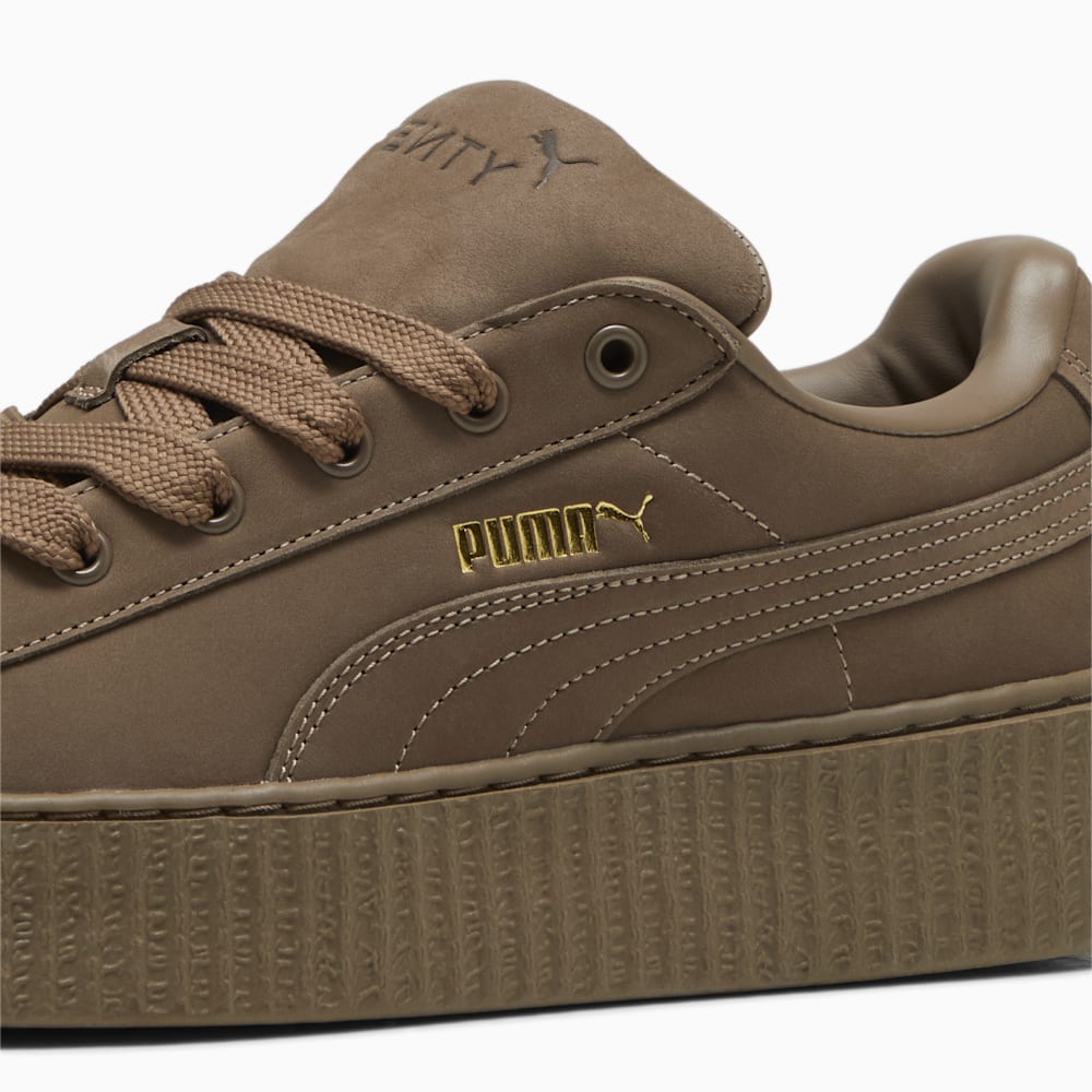 FENTY x PUMA Creeper Phatty Earth Tone Men\'s Sneakers - Totally Taupe-PUMA Gold-Warm White