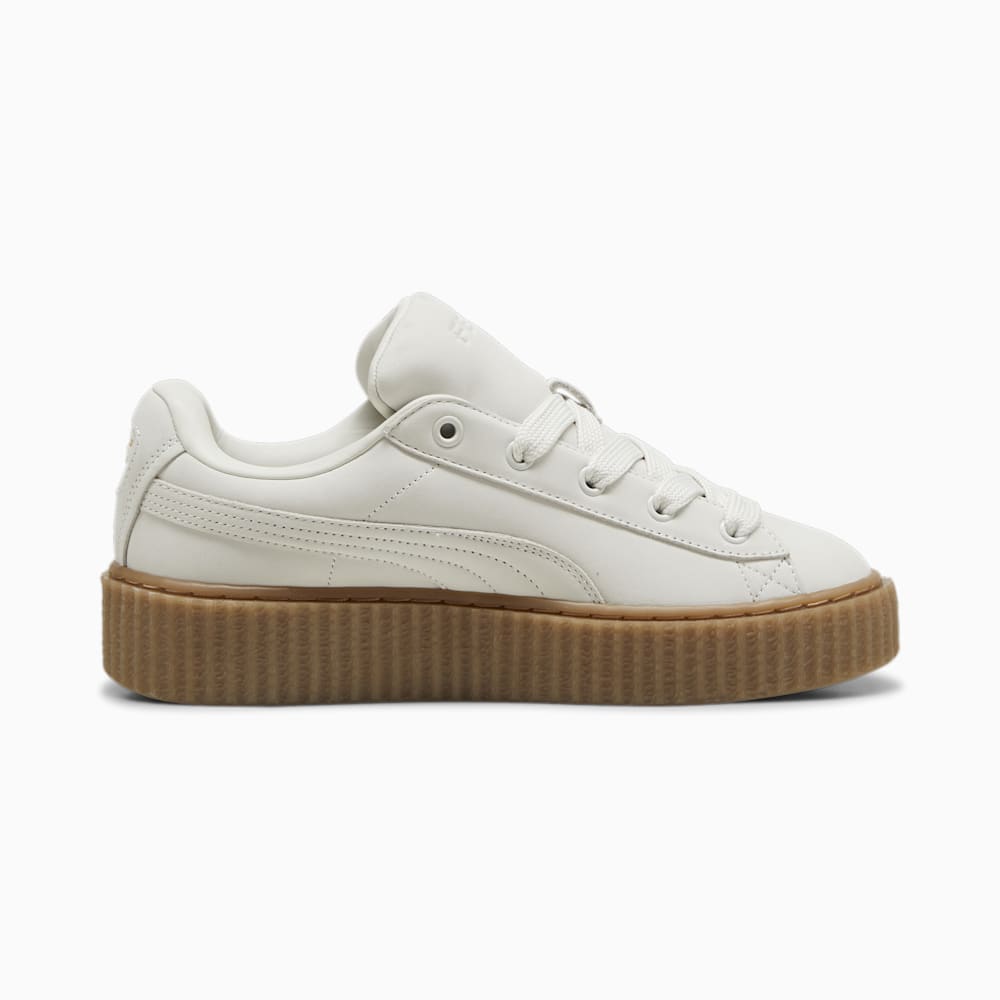 FENTY x PUMA Creeper Phatty Earth Tone Women\'s Sneakers - Warm White-PUMA Gold-Gum