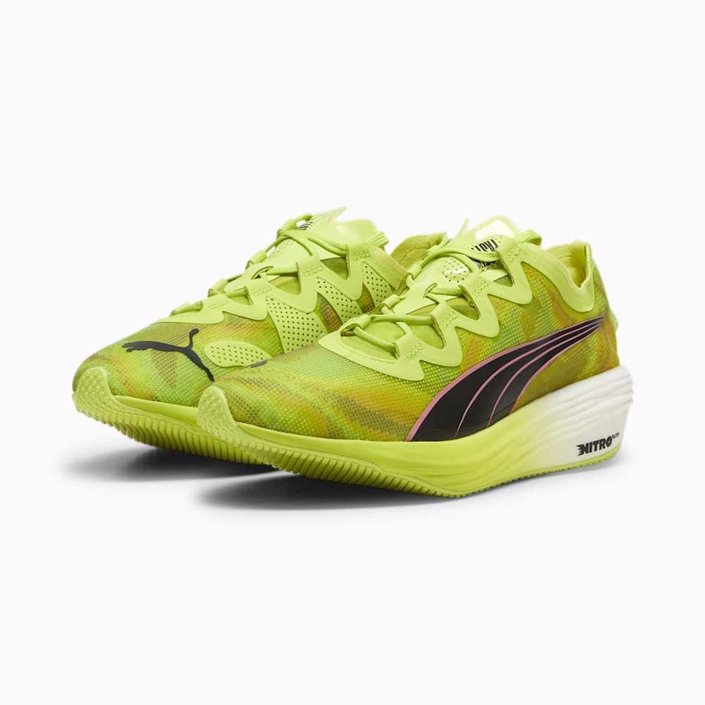 Puma FAST-FWD NITRO™ Elite Running Shoes - Lime Pow-Black-Poison Pink