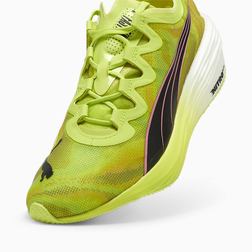 Puma FAST-FWD NITRO™ Elite Running Shoes - Lime Pow-Black-Poison Pink