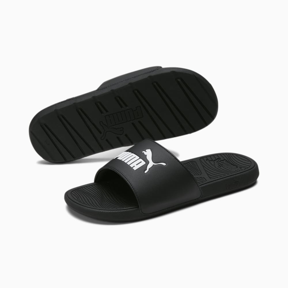 Puma Cool Cat 2.0 Slides - Black-White