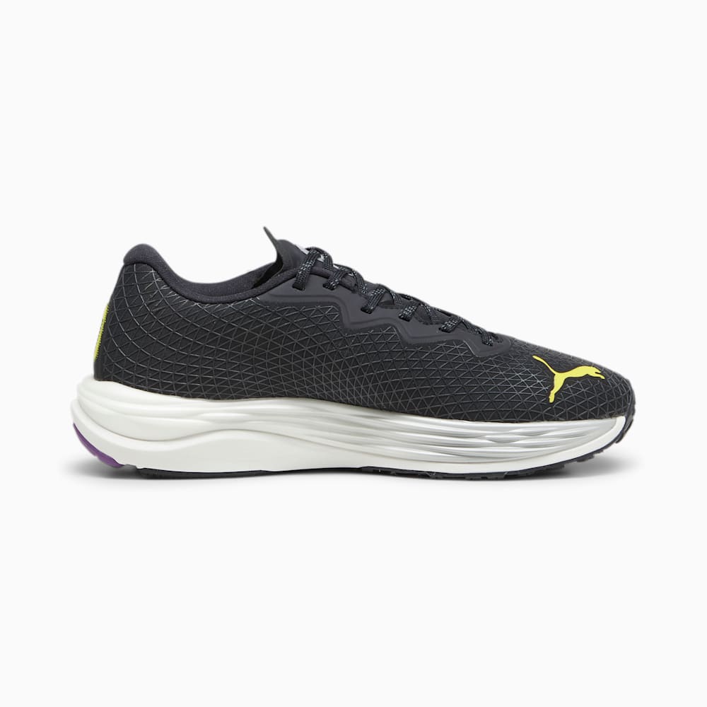 Puma Velocity NITRO™ 2 GORE-TEX® Running Shoes - Black-Purple Pop-Yellow Burst