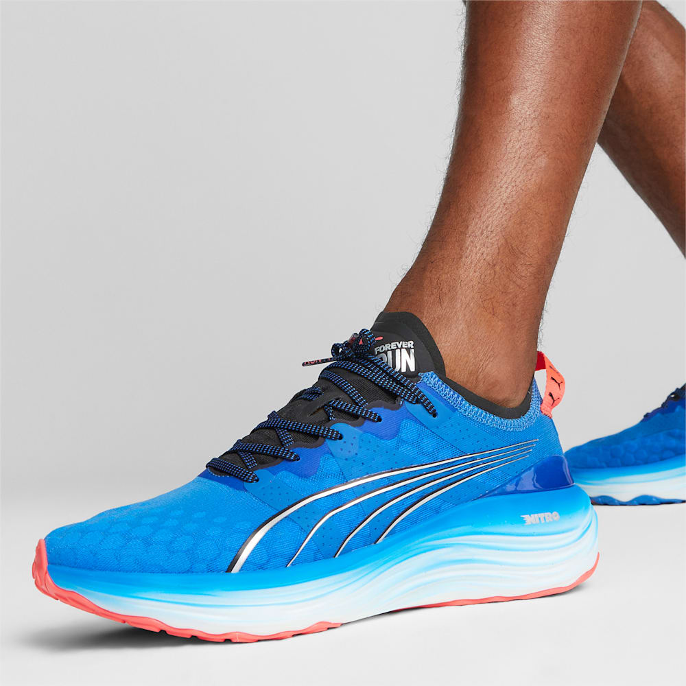 Puma ForeverRUN NITRO™ Running Shoes - Ultra Blue-Black-Silver