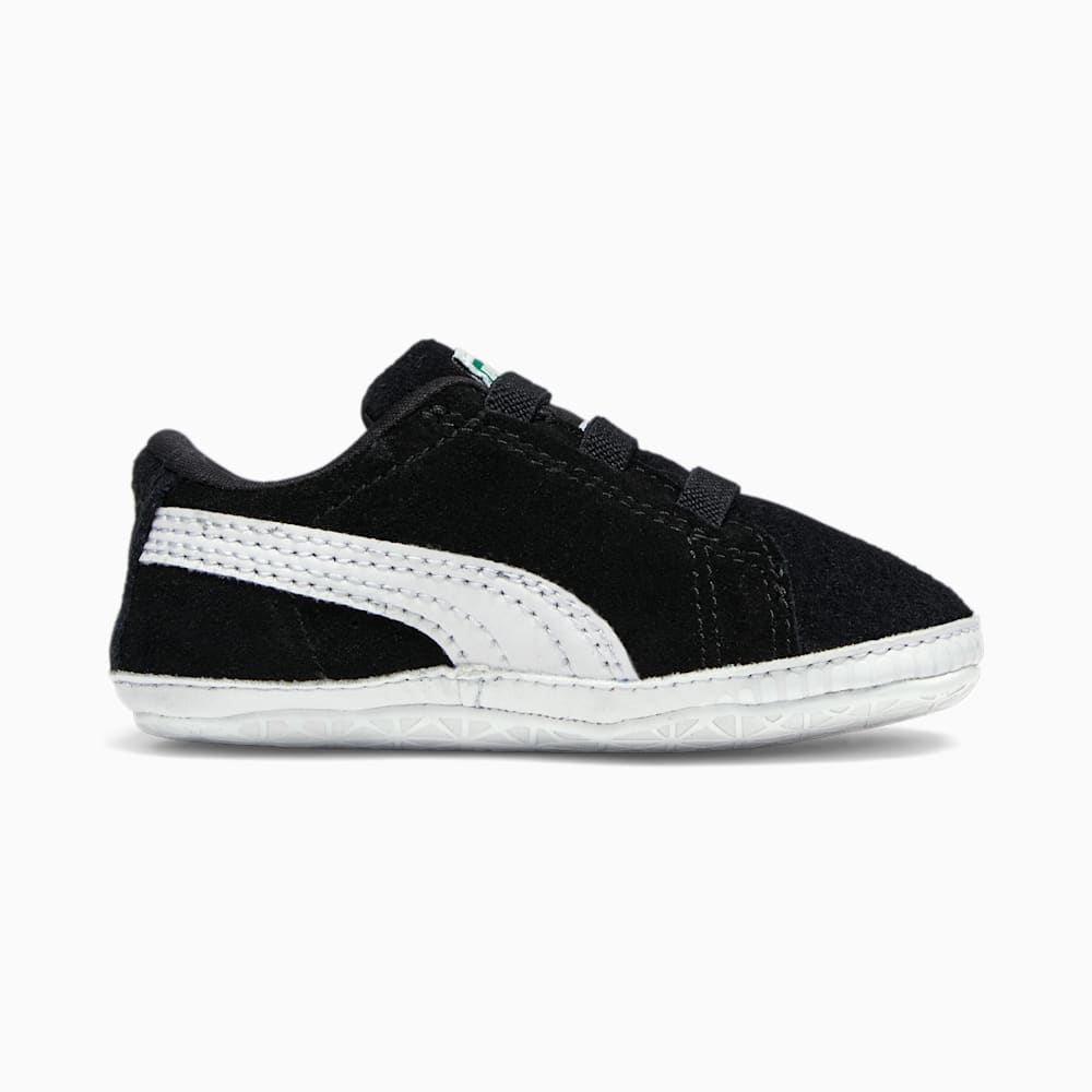 Puma Suede Classic Crib Toddlers' Shoes - Black-White