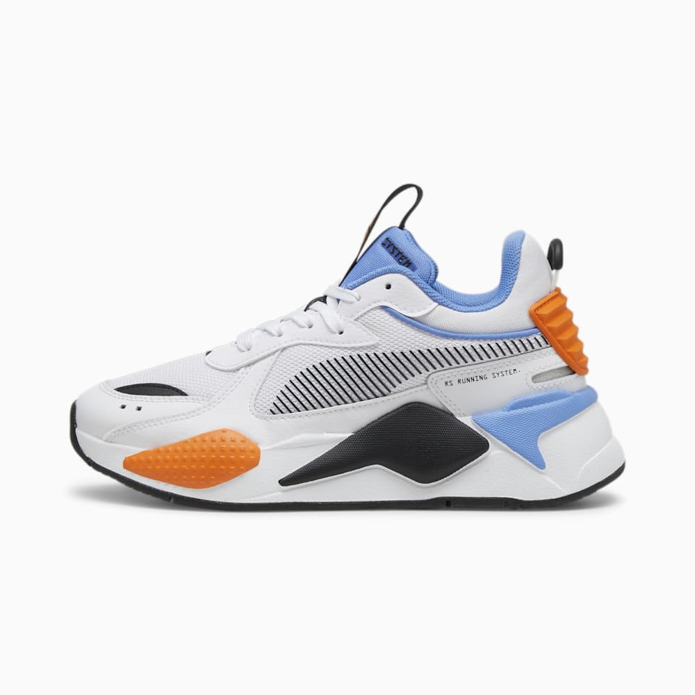 Puma RS-X Big Kids Sneakers - White-Blue Skies