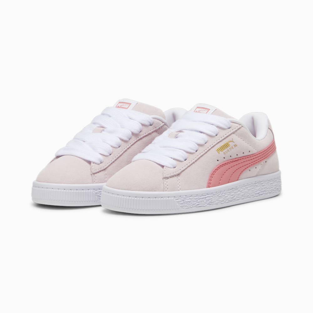 Puma Suede XL Little Kids Sneakers - Whisp Of Pink-Passionfruit