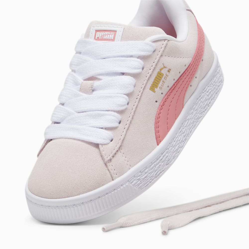 Puma Suede XL Little Kids Sneakers - Whisp Of Pink-Passionfruit