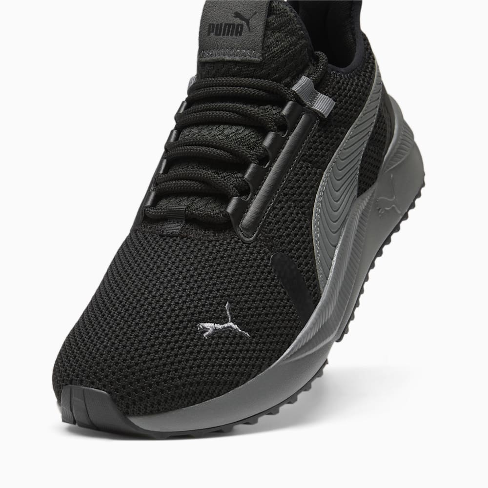 Puma Pacer Street Wide Sneakers - Black-Cool Dark Gray