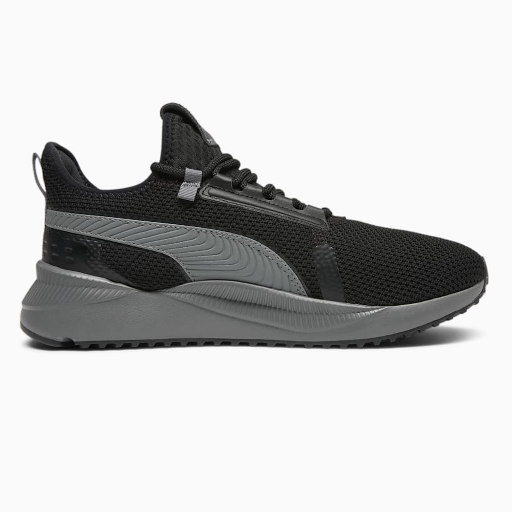 Puma Pacer Street Wide Sneakers - Black-Cool Dark Gray