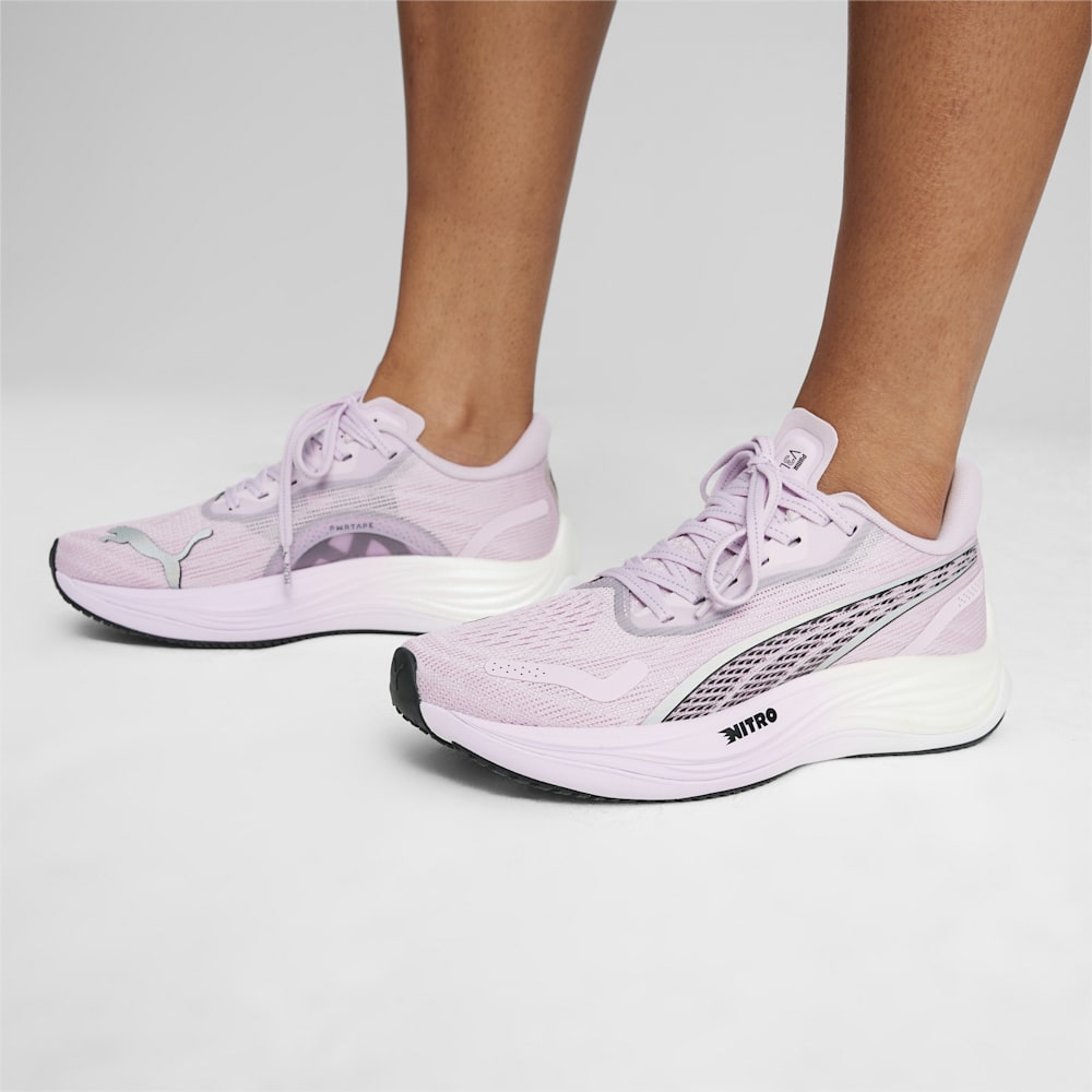 Puma Velocity NITRO™ 3 Radiant Run Running Shoes - Grape Mist-Black