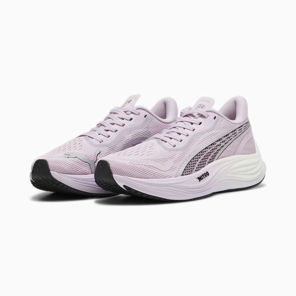 Puma Velocity NITRO™ 3 Radiant Run Running Shoes - Grape Mist-Black