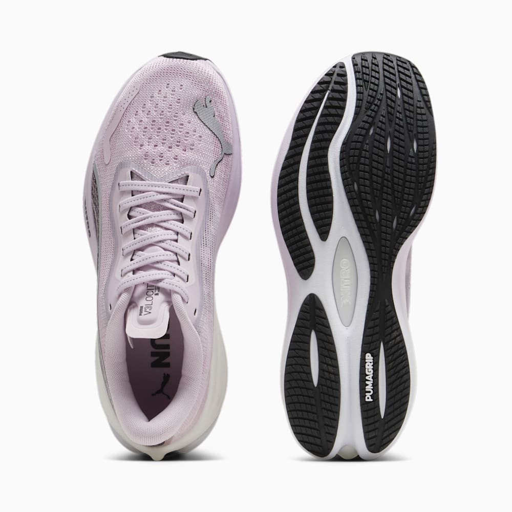 Puma Velocity NITRO™ 3 Radiant Run Running Shoes - Grape Mist-Black