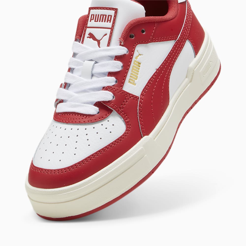 Puma CA Pro Classic Big Kids Sneakers - White-Club Red