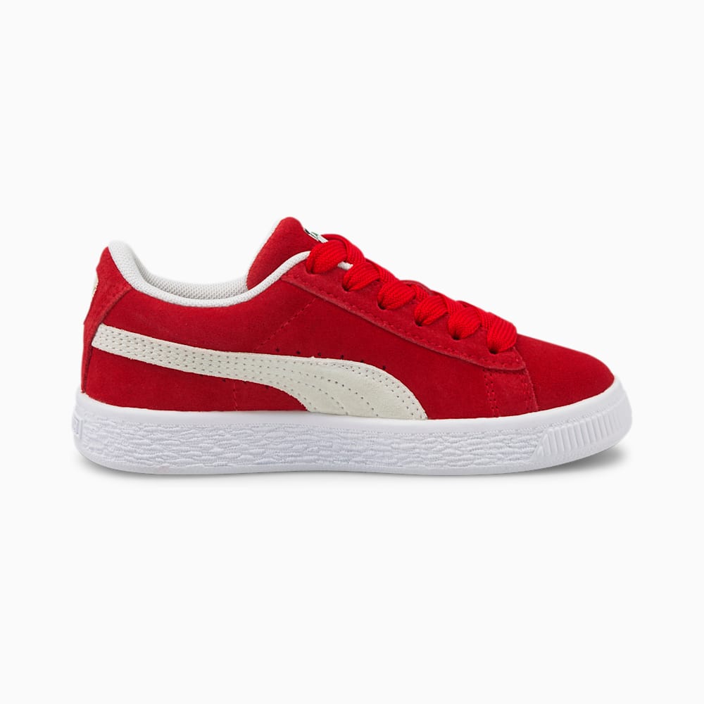 Puma Suede Classic XXI Little Kids Shoes - High Risk Red-White