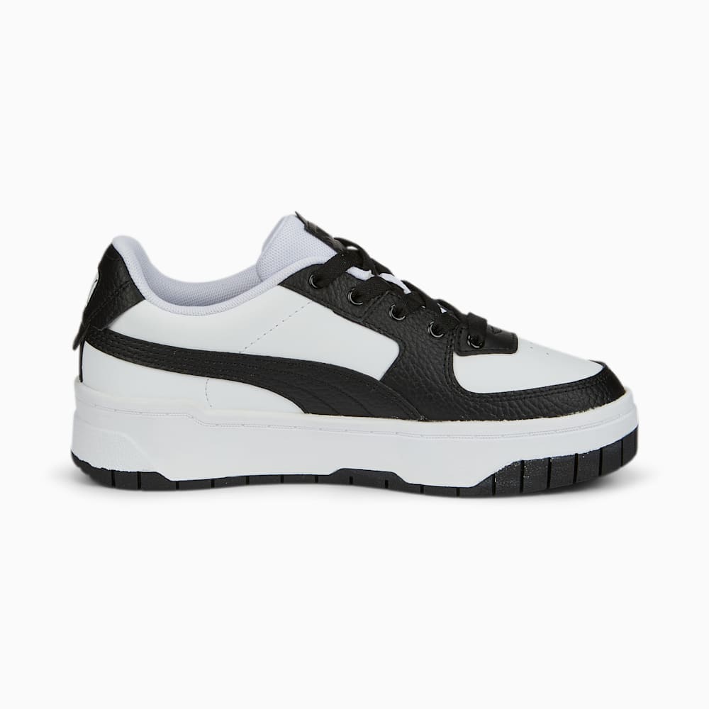 Puma Cali Dream Leather Sneakers Big Kids - White-Black